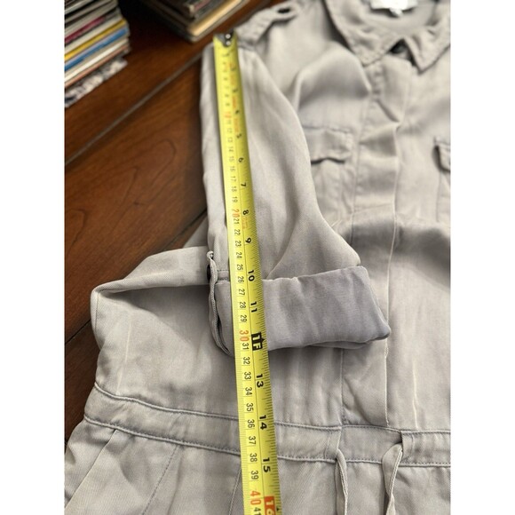 Fate Purple Grey Drawstring Waist Romper Women’s M - Picture 12 of 14